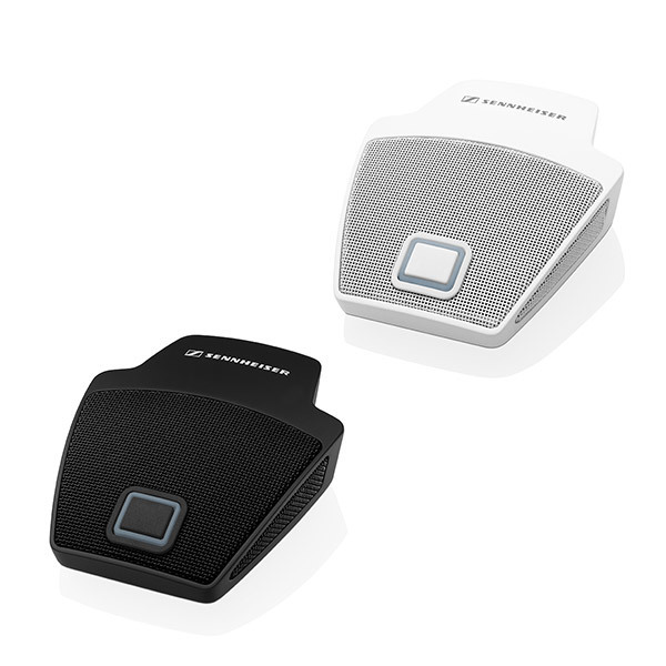 SENNHEISER MEB 114-S Micrófono de superficie para mesa blanco y negro